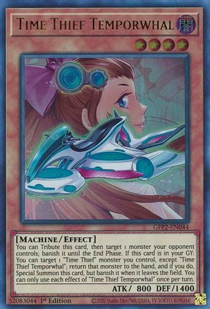 Time Thief Temporwhal (GFP2-EN044) - Ghosts From the Past: The 2nd Haunting 1st Edition Ghosts From the Past: The 2nd Haunting Yugioh Single Squirtle Squad Card Shop.