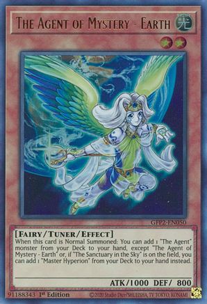 The Agent of Mystery - Earth (GFP2-EN050) - Ghosts From the Past: The 2nd Haunting 1st Edition Ghosts From the Past: The 2nd Haunting Yugioh Single Squirtle Squad Card Shop.