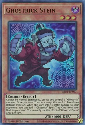 Ghostrick Stein (GFP2-EN067) - Ghosts From the Past: The 2nd Haunting 1st Edition Ghosts From the Past: The 2nd Haunting Yugioh Single Squirtle Squad Card Shop.