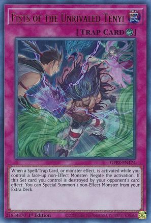 Fists of the Unrivaled Tenyi (GFP2-EN174) - Ghosts From the Past: The 2nd Haunting 1st Edition Ghosts From the Past: The 2nd Haunting Yugioh Single Squirtle Squad Card Shop.