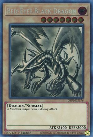 Red-Eyes Black Dragon (Ghost Rare) (GFP2-EN176) - Ghosts From the Past: The 2nd Haunting 1st Edition Ghosts From the Past: The 2nd Haunting Yugioh Single Squirtle Squad Card Shop.