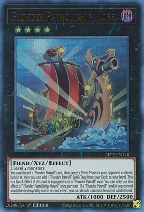 Plunder Patrollship Moerk (GFP2-EN148) - Ghosts From the Past: The 2nd Haunting 1st Edition Ghosts From the Past: The 2nd Haunting Yugioh Single Squirtle Squad Card Shop.