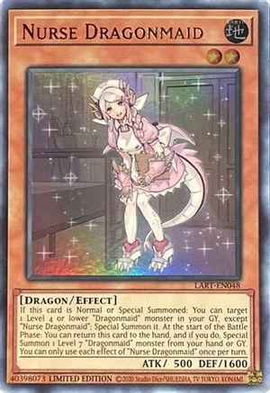 Nurse Dragonmaid (LART-EN048) - The Lost Art Promotion Limited The Lost Art Promotion Yugioh Single Squirtle Squad Card Shop.
