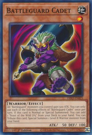 Battleguard Cadet (DIFO-EN025) - Dimension Force 1st Edition Dimension Force Yugioh Single Squirtle Squad Card Shop.