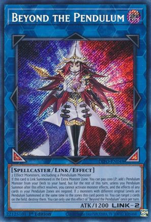 Beyond the Pendulum (DIFO-EN048) - Dimension Force 1st Edition Dimension Force Yugioh Single Squirtle Squad Card Shop.