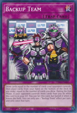 Backup Team (DIFO-EN085) - Dimension Force 1st Edition Dimension Force Yugioh Single Squirtle Squad Card Shop.