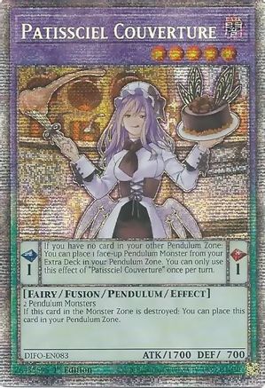 Patissciel Couverture (Starlight Rare) (DIFO-EN083) - Dimension Force 1st Edition Dimension Force Yugioh Single Squirtle Squad Card Shop.