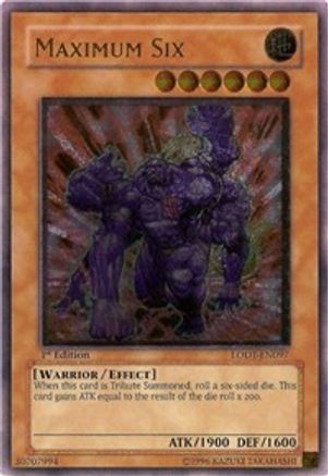 Maximum Six (UTR) (LODT-EN097) - Light of Destruction 1st Edition Light of Destruction Yugioh Single Squirtle Squad Card Shop.