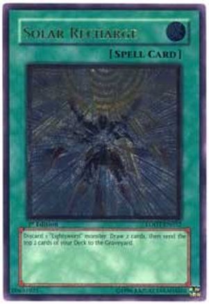 Solar Recharge (UTR) (LODT-EN052) - Light of Destruction Unlimited Light of Destruction Yugioh Single Squirtle Squad Card Shop.