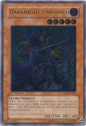 Darknight Parshath (UTR) (PTDN-EN082) - Phantom Darkness 1st Edition Phantom Darkness Yugioh Single Squirtle Squad Card Shop.