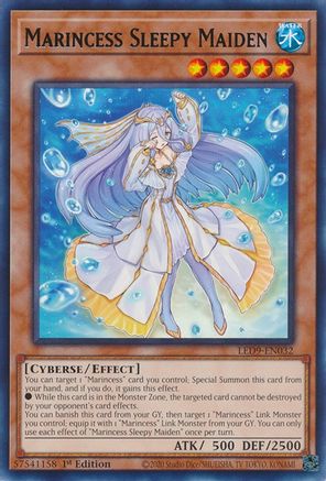 Marincess Sleepy Maiden (LED9-EN032) - Legendary Duelists: Duels From the Deep 1st Edition Legendary Duelists: Duels From the Deep Yugioh Single Squirtle Squad Card Shop.