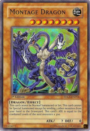 Montage Dragon (TDGS-EN014) - The Duelist Genesis Unlimited The Duelist Genesis Yugioh Single Squirtle Squad Card Shop.