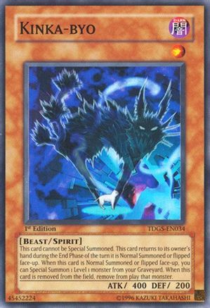 Kinka-Byo (TDGS-EN034) - The Duelist Genesis 1st Edition The Duelist Genesis Yugioh Single Squirtle Squad Card Shop.