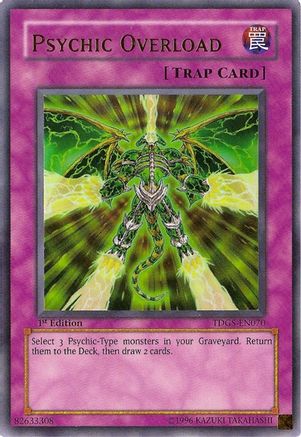 Psychic Overload (TDGS-EN070) - The Duelist Genesis Unlimited The Duelist Genesis Yugioh Single Squirtle Squad Card Shop.