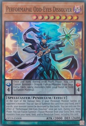 Performapal Odd-Eyes Dissolver (OP19-EN008) - OTS Tournament Pack 19 Unlimited OTS Tournament Pack 19 Yugioh Single Squirtle Squad Card Shop.