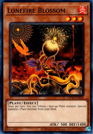 Lonefire Blossom (OP19-EN018) - OTS Tournament Pack 19 Unlimited OTS Tournament Pack 19 Yugioh Single Squirtle Squad Card Shop.