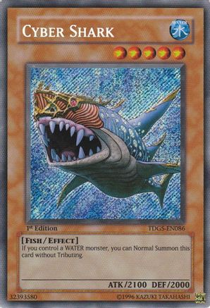 Cyber Shark (TDGS-EN086) - The Duelist Genesis 1st Edition The Duelist Genesis Yugioh Single Squirtle Squad Card Shop.