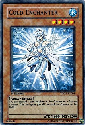 Cold Enchanter (TDGS-EN096) - The Duelist Genesis 1st Edition The Duelist Genesis Yugioh Single Squirtle Squad Card Shop.