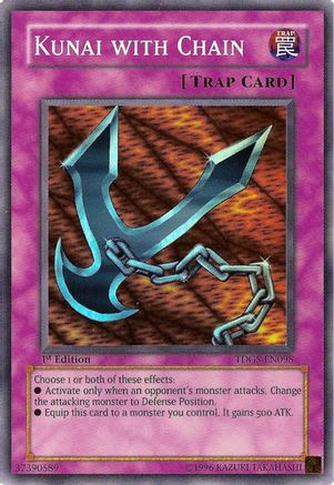 Kunai with Chain (TDGS-EN098) - The Duelist Genesis 1st Edition The Duelist Genesis Yugioh Single Squirtle Squad Card Shop.