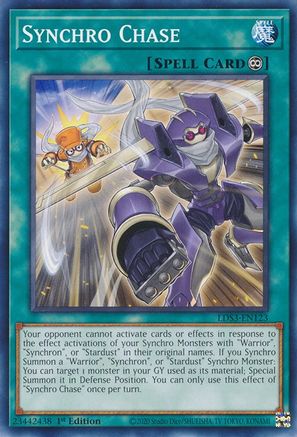Synchro Chase (LDS3-EN123) - Legendary Duelists: Season 3 1st Edition Legendary Duelists: Season 3 Yugioh Single Squirtle Squad Card Shop.