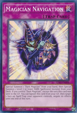 Magician Navigation (LDS3-EN098) - Legendary Duelists: Season 3 1st Edition Legendary Duelists: Season 3 Yugioh Single Squirtle Squad Card Shop.