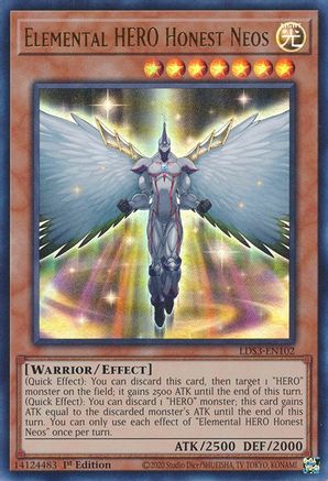 Elemental HERO Honest Neos (LDS3-EN102) - Legendary Duelists: Season 3 1st Edition Legendary Duelists: Season 3 Yugioh Single Squirtle Squad Card Shop.