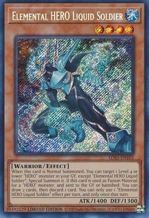 Elemental HERO Liquid Soldier (LDS3-EN103) - Legendary Duelists: Season 3 Limited Legendary Duelists: Season 3 Yugioh Single Squirtle Squad Card Shop.