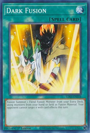 Dark Fusion (LDS3-EN034) - Legendary Duelists: Season 3 1st Edition Legendary Duelists: Season 3 Yugioh Single Squirtle Squad Card Shop.