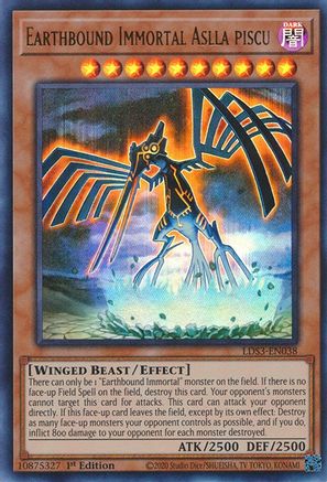 Earthbound Immortal Aslla Piscu (LDS3-EN038) - Legendary Duelists: Season 3 1st Edition Legendary Duelists: Season 3 Yugioh Single Squirtle Squad Card Shop.