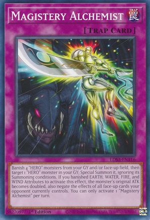 Magistery Alchemist (LDS3-EN116) - Legendary Duelists: Season 3 1st Edition Legendary Duelists: Season 3 Yugioh Single Squirtle Squad Card Shop.