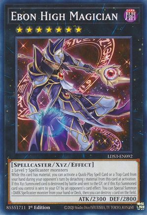 Ebon High Magician (LDS3-EN092) - Legendary Duelists: Season 3 1st Edition Legendary Duelists: Season 3 Yugioh Single Squirtle Squad Card Shop.