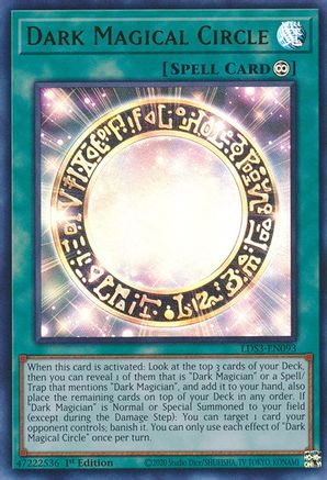 Dark Magical Circle (LDS3-EN093) - Legendary Duelists: Season 3 1st Edition Legendary Duelists: Season 3 Yugioh Single Squirtle Squad Card Shop.