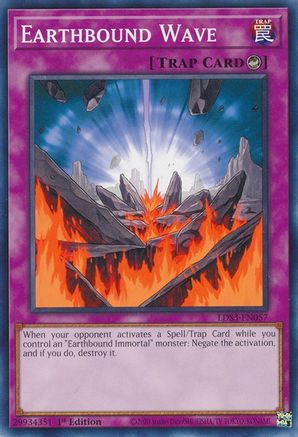 Earthbound Wave (LDS3-EN057) - Legendary Duelists: Season 3 1st Edition Legendary Duelists: Season 3 Yugioh Single Squirtle Squad Card Shop.