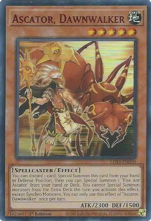 Ascator, Dawnwalker (Red) (LDS3-EN050) - Legendary Duelists: Season 3 1st Edition Legendary Duelists: Season 3 Yugioh Single Squirtle Squad Card Shop.