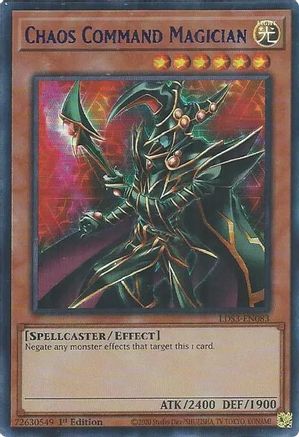 Chaos Command Magician (Blue) (LDS3-EN083) - Legendary Duelists: Season 3 1st Edition Legendary Duelists: Season 3 Yugioh Single Squirtle Squad Card Shop.
