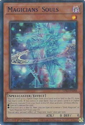 Magicians' Souls (Blue) (LDS3-EN088) - Legendary Duelists: Season 3 1st Edition Legendary Duelists: Season 3 Yugioh Single Squirtle Squad Card Shop.