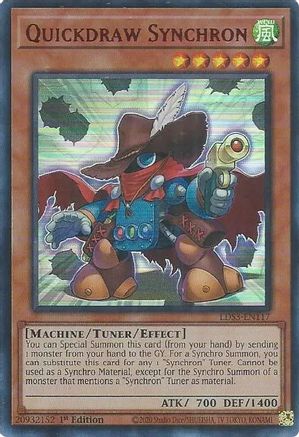 Quickdraw Synchron (Red) (LDS3-EN117) - Legendary Duelists: Season 3 1st Edition Legendary Duelists: Season 3 Yugioh Single Squirtle Squad Card Shop.