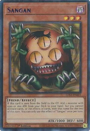 Sangan (Blue) (LDS3-EN001) - Legendary Duelists: Season 3 1st Edition Legendary Duelists: Season 3 Yugioh Single Squirtle Squad Card Shop.
