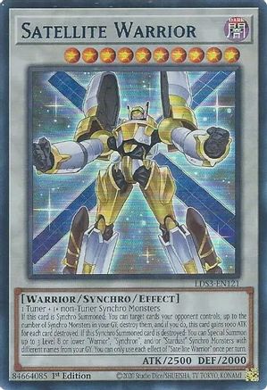 Satellite Warrior (Blue) (LDS3-EN121) - Legendary Duelists: Season 3 1st Edition Legendary Duelists: Season 3 Yugioh Single Squirtle Squad Card Shop.