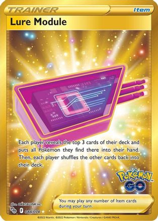 Lure Module (Secret) 088 - Holofoil Pokemon GO - Secret Rare Pokemon GO Pokemon Single Squirtle Squad Card Shop.