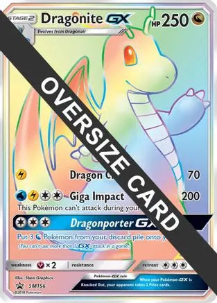 Dragonite GX - SM156 - Holofoil Jumbo Cards - Promo