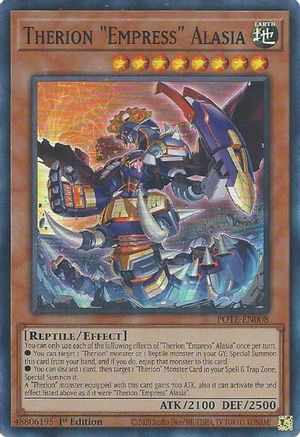 Therion "Empress" Alasia (POTE-EN008) - Power of the Elements 1st Edition Power of the Elements Yugioh Single Squirtle Squad Card Shop.