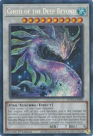 Ghoti of the Deep Beyond (POTE-EN000) - Power of the Elements 1st Edition Power of the Elements Yugioh Single Squirtle Squad Card Shop.