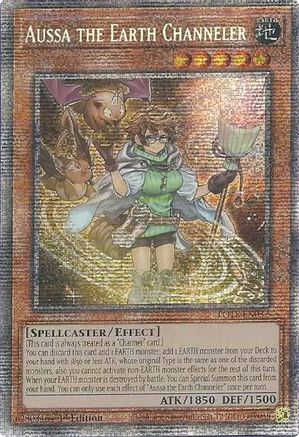 Aussa the Earth Channeler (Starlight Rare) (POTE-EN032) - Power of the Elements Unlimited Power of the Elements Yugioh Single Squirtle Squad Card Shop.