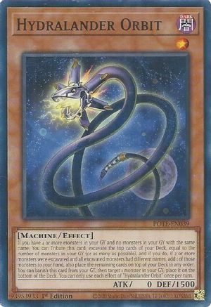 Hydralander Orbit (POTE-EN039) - Power of the Elements 1st Edition Power of the Elements Yugioh Single Squirtle Squad Card Shop.