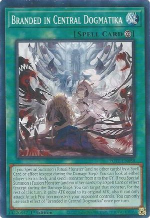 Branded in Central Dogmatika (POTE-EN058) - Power of the Elements Unlimited Power of the Elements Yugioh Single Squirtle Squad Card Shop.