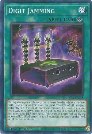 Digit Jamming (POTE-EN068) - Power of the Elements Unlimited Power of the Elements Yugioh Single Squirtle Squad Card Shop.