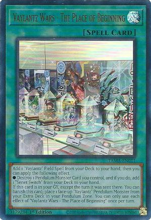 Vaylantz Wars - The Place of Beginning (TAMA-EN011) - Tactical Masters 1st Edition Tactical Masters Yugioh Single Squirtle Squad Card Shop.
