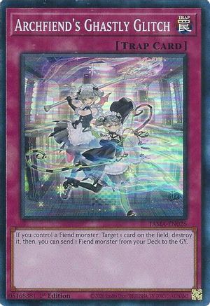 Archfiend's Ghastly Glitch (TAMA-EN026) - Tactical Masters 1st Edition Tactical Masters Yugioh Single Squirtle Squad Card Shop.