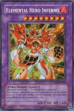 Elemental Hero Inferno (PP02-EN010) - Premium Pack 2 Unlimited Premium Pack 2 Yugioh Single Squirtle Squad Card Shop.